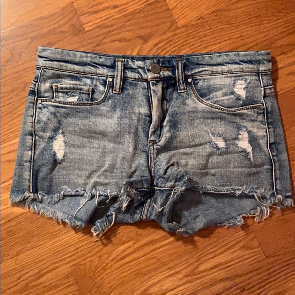 Blank NYC Distressed Shorts